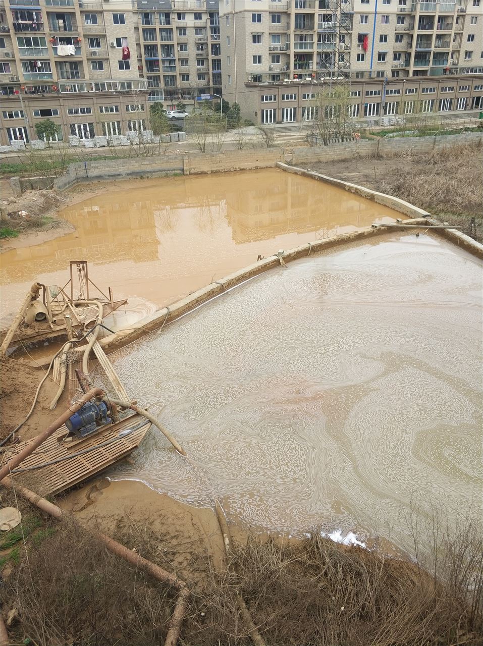 辰溪沉淀池淤泥清理-厂区废水池淤泥清淤